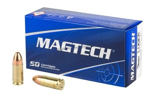 SPT SHTG 9MM LUG 115GR FMJ 50RD/BX