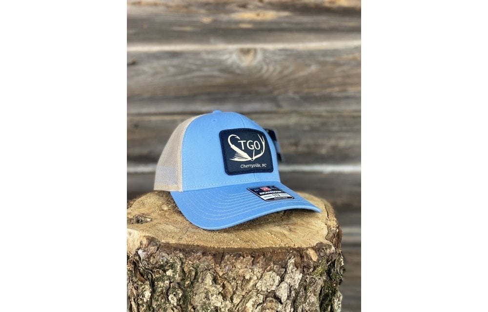 Light Blue / Cream Antler Patch