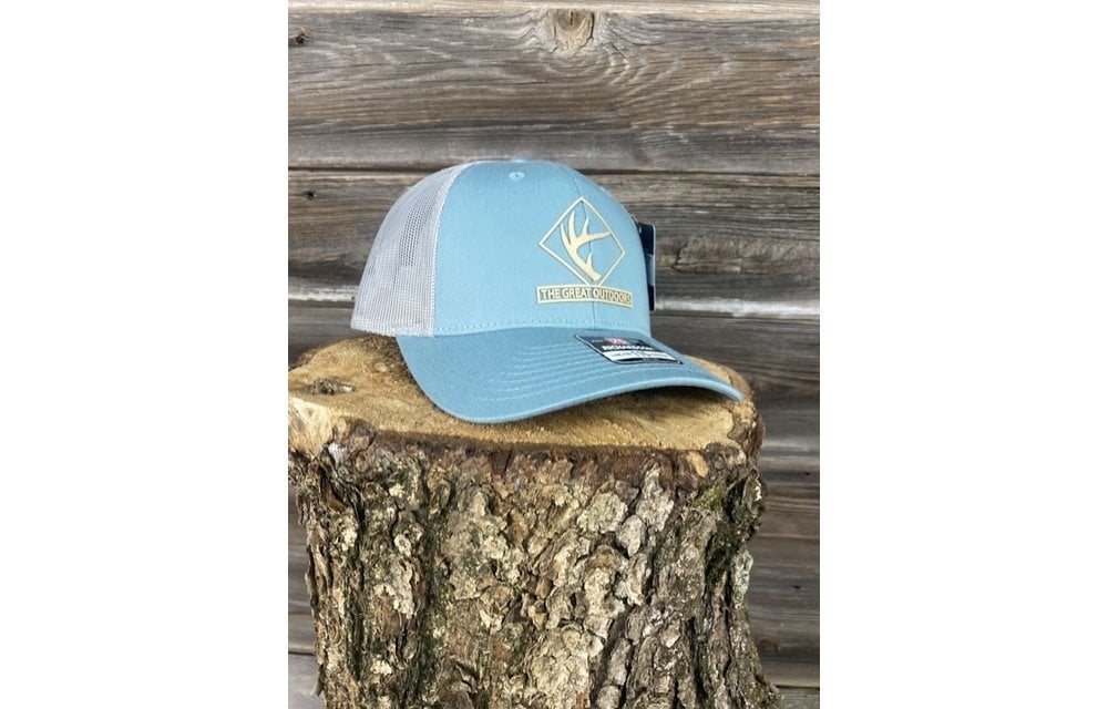 Light Blue / Grey Antler Rubber