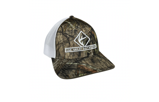 Mossy Oak 2 / White Antler Embroidered